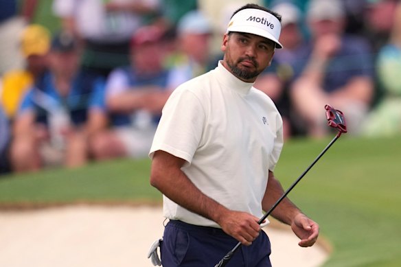 Jason Day remains in contention at Augusta.