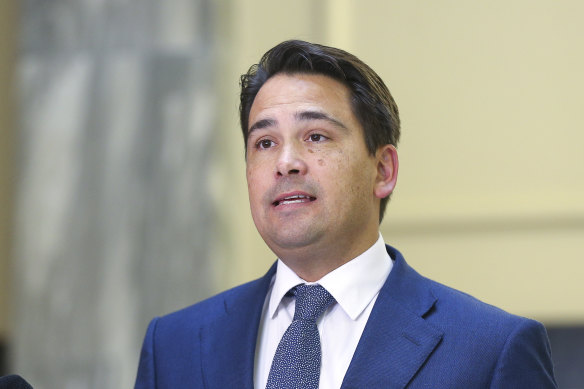 National leader Simon Bridges wants some restrictions lifted.