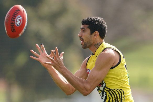 Marlion Pickett was a selection bombshell for Richmond, to make his debut in the grand final.