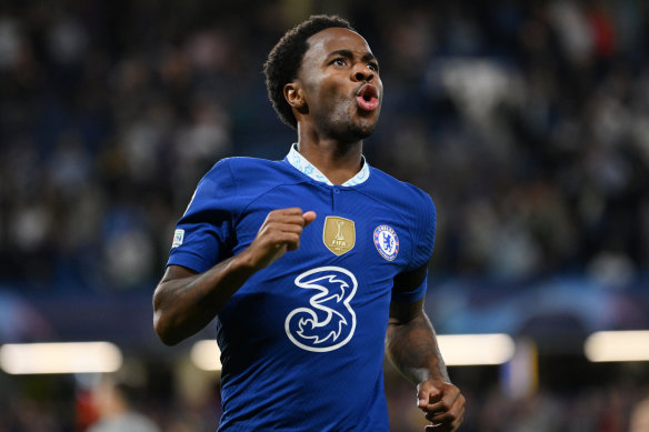 Raheem Sterling’s 48th-minute goal for Chelsea was cancelled out by Noah Okafor 15 minutes from time.