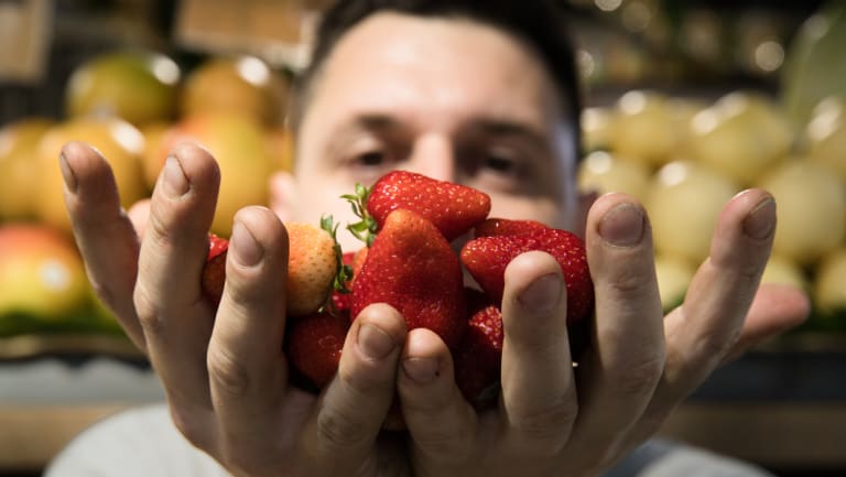 "With produce, you've just got to take it as it comes - it's like the stock market when it comes to supply and demand": Danny Macri.