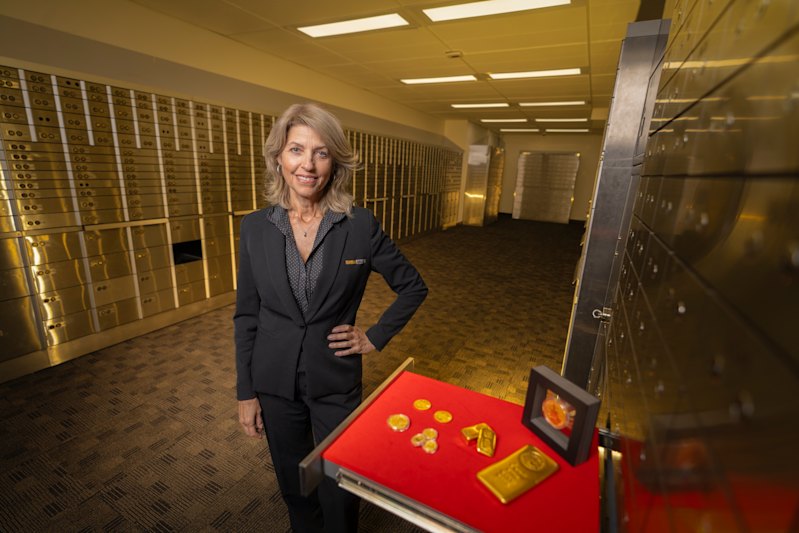 Anastasia Forde is a senior gold consultant and team leader at the Collins Street address of Guardian Vaults.