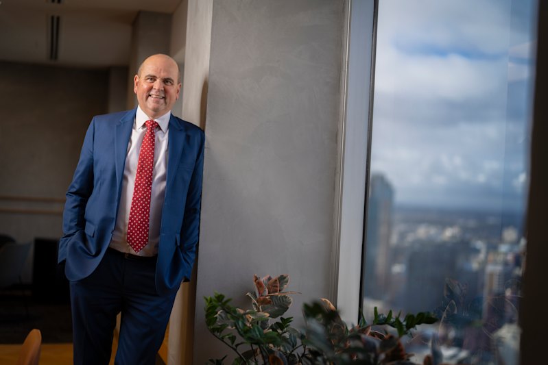 Overweight shopping malls: UniSuper’s property head Kent Robbins.