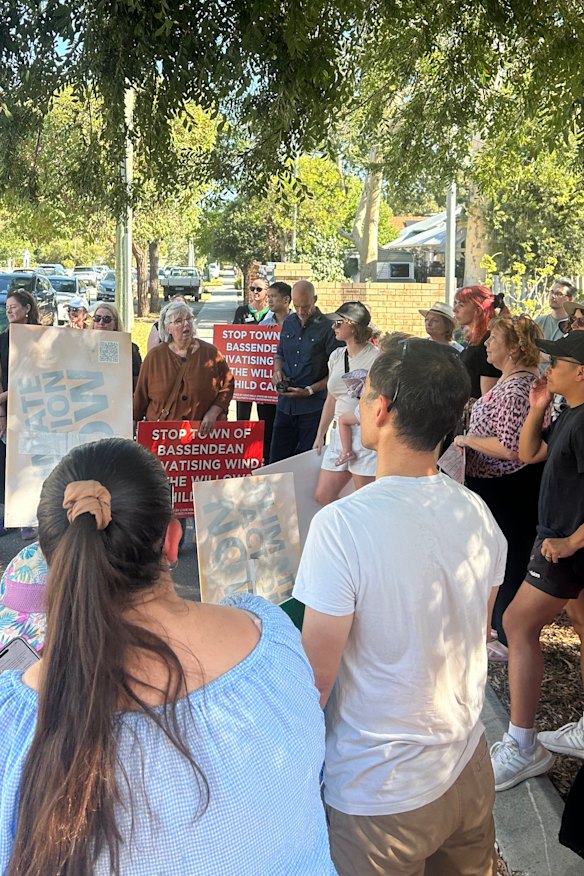 The protest on March 5.