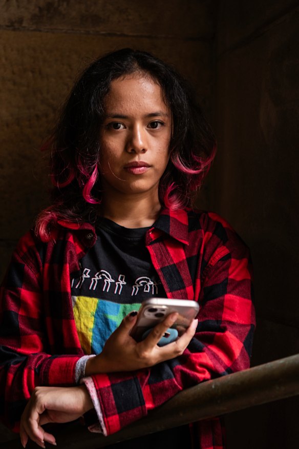 Joanne Cervantes took part in a trial of the Teens & Screens program.