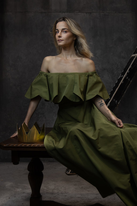 Bojana Novakovic takes on the new-look Lady Macbeth. Dress supplied by Fashion Alta Moda.