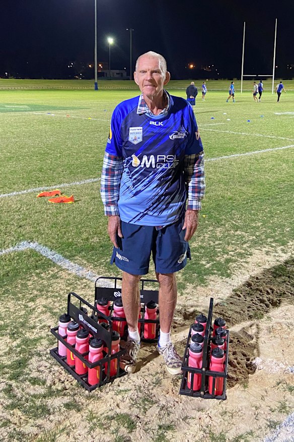 Dennis “Muncher” Garlick has been involved with the Two Blues since 1969. 