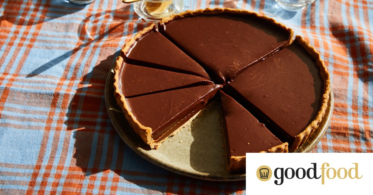 Chocolate caramel tart recipe: Emelia Jackson