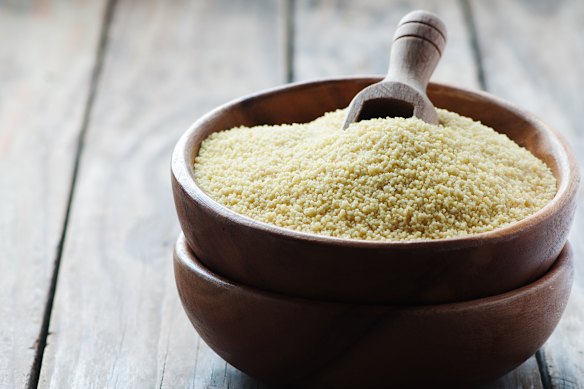 A little cous cous in the filling helps mop up the spinach juices during cooking.