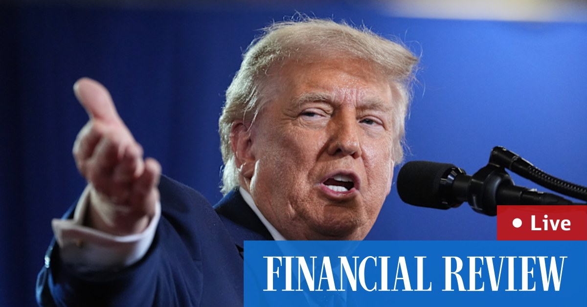 President says deal to end conflict is now “subject to finalisation” and would open the Strait of Hormuz, with further details to be announced soon. Follow live.