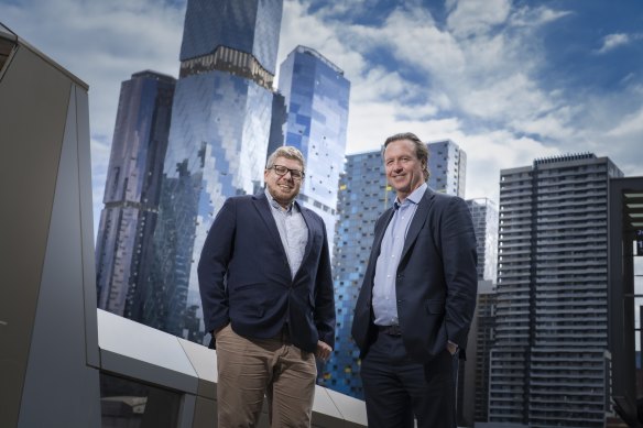 Former Fortescue executives, Bart Kolodziejczyk and Michael Masterman are the co-founders of green iron start-up Element Zero.