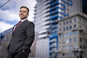 MBA graduate Josh Shattock.