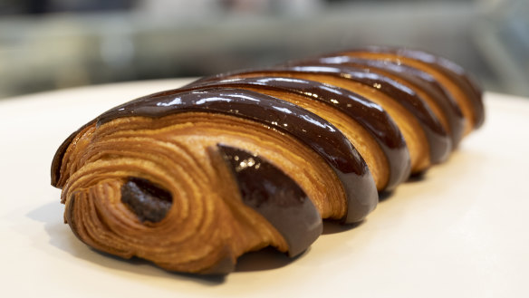 The pain au chocolat at Layers.