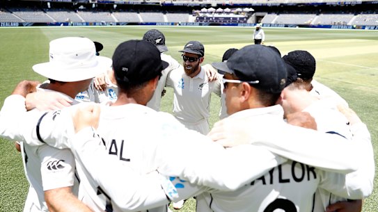 New Zealand's players are still feeling the effects of the first Test, which was played in extreme heat in Perth.