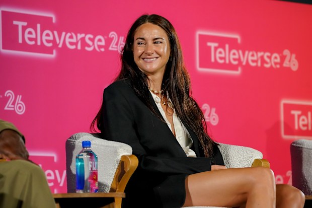Shailene Woodley participates in a lively discussion during the FYC presentation of “Paradise” at Televerse 26, a festival by the Television Academy.