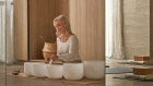 Sound bath at Trinity Wellness.