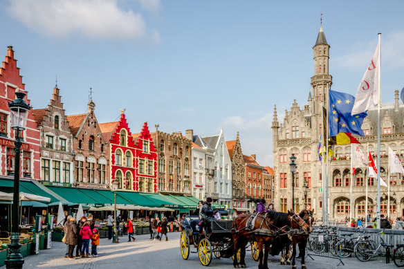 In 2018 visitor numbers to Bruges reached a record high of 8.3 million 