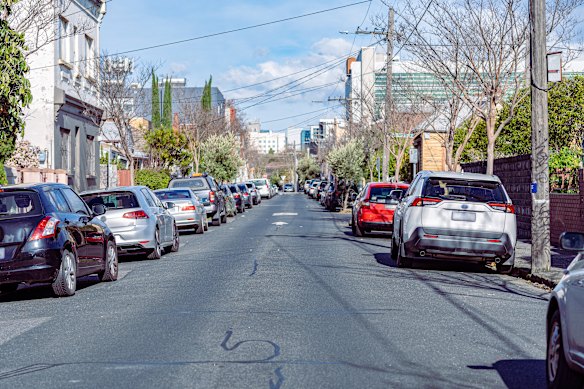 “Parked cars look bad. A pretty street loses appeal if there are endless lines of parked cars.”