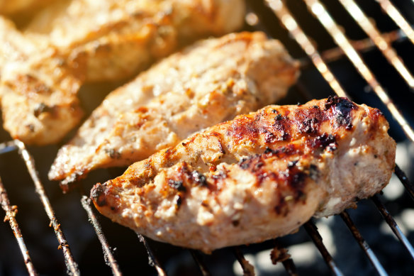 A bit of blackened char on the chicken will make your butter chicken truly great.