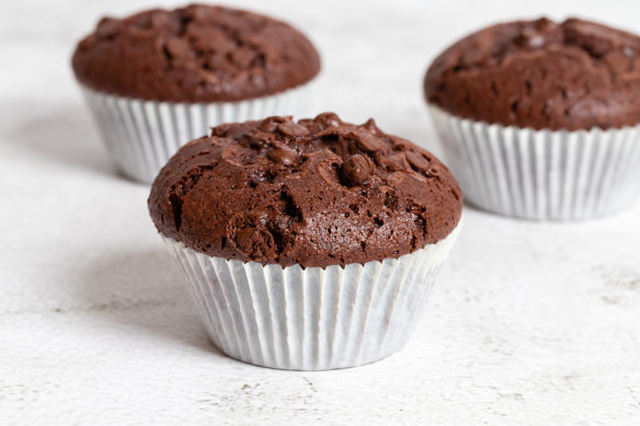 Chocolate muffins: The snack of choice for energy-seeking Olympians.