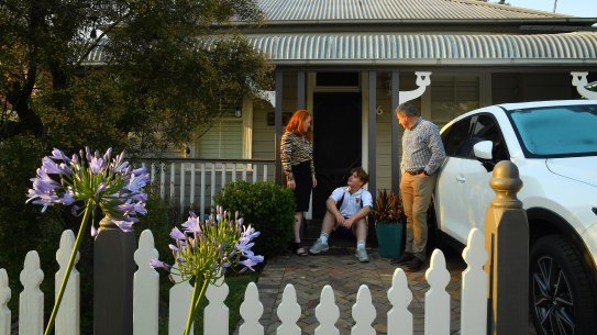 Scott Mackenzie (right) said the heritage listing of his 100-year-old house could reduce its value by up to $300,000.