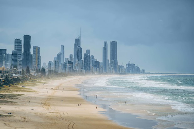 Skyscrapers on the Gold Coast, Australia. 