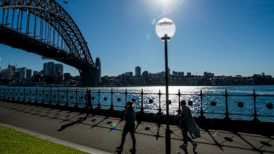 Good news, Sydney's sunny weather set to continue into the week