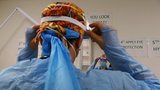 COVID is taking a toll on young doctors.