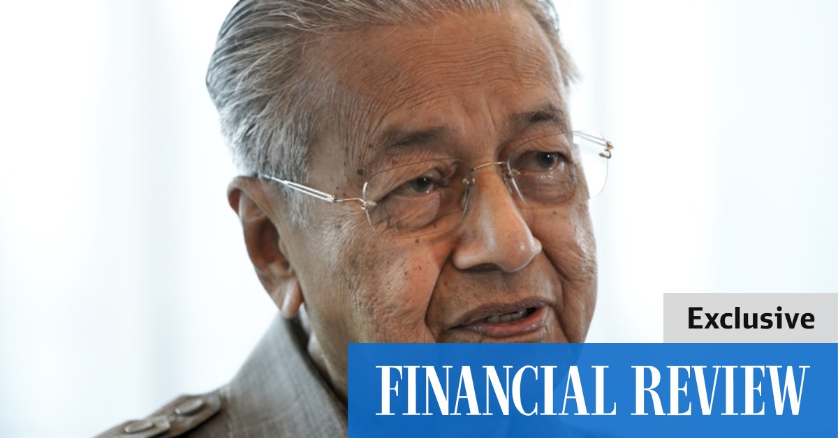 Mahathir Mohamad Of Malaysia Blasts Australia Over Us Nuclear Submarine Deal