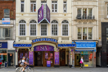 The Vaudeville Theatre.