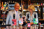 King Charles pulled a pint and made a joke that would resonate with many England football fans after their World Cup semi-final loss to Argentina.