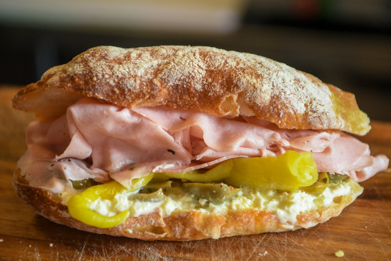 The Bologna at Stefanino Panino.