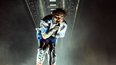 Post Malone Melbourne Concert Start Time Post Malone Serves Up