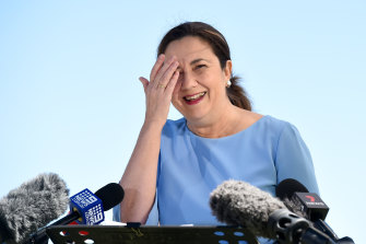 Premier Annastacia Palaszczuk labelled the News Corp articles on Sunday as “selective reporting”.