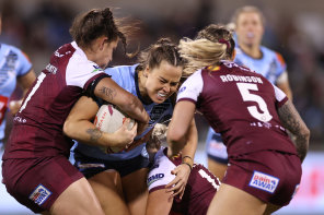 The women’s State of Origin could become a three-game series sooner than first thought.