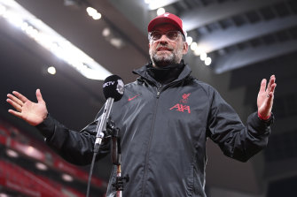 Liverpool boss Jurgen Klopp: "People with knowledge will talk about it and tell people to do this, do that, and everything will be fine, or not. Not football managers."