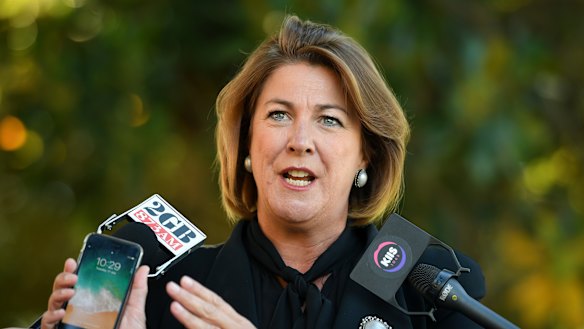 Roads Minister Melinda Pavey.