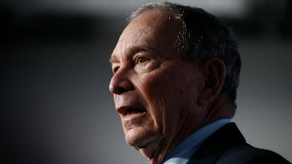 Democratic presidential candidate and former New York City mayor Mike Bloomberg.