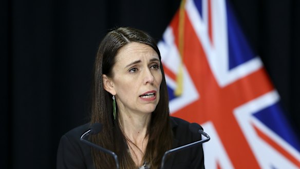 New Zealand Prime Minister Jacinda Ardern.