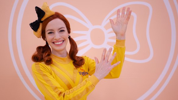 Emma Watkins signing in Auslan.
