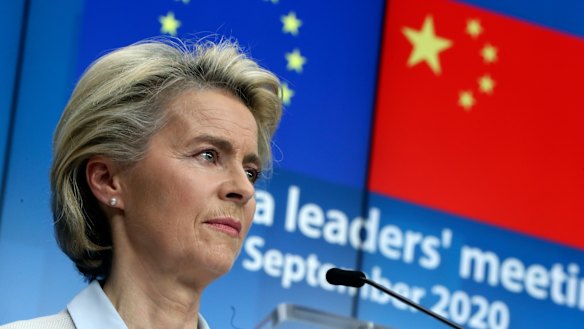 European Commission President Ursula von der Leyen.
