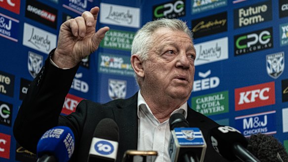 Phil Gould worked for Channel Nine at the grand final just days after undergoing a heart operation.