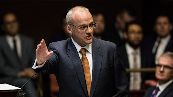 NSW Opposition Leader Luke Foley in State Parliament.