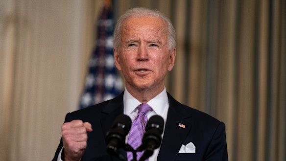 ‘We need to be bold’: US President Joe Biden.