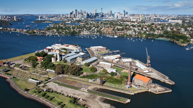 Cockatoo Island, which is managed by Sydney Harbour Federation Trust, will be turned into a major tourist drawcard.