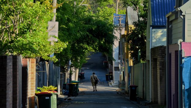 Streets were empty during Delta-related lockdown, with banks warning it could have resulted in one of the worst economic contractions on record.