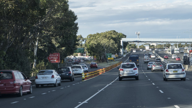 The plastic barrier introduced at the black spot has led to fewer crashes, but the off-ramp is still regarded as a "death trap".