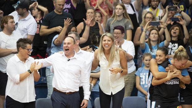 Canberra Capitals coaches and bench players rejoice.