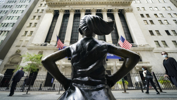 Wall Street steadied after the GDP report. But worries remain.