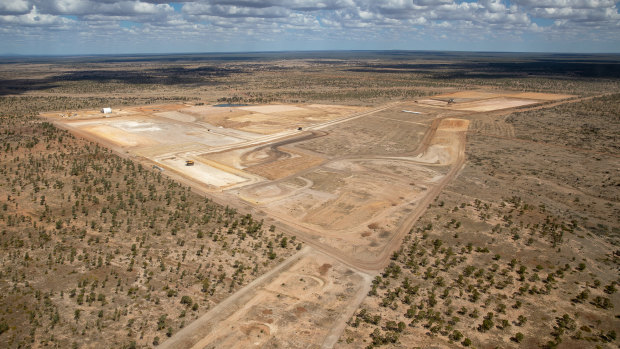 Adani’s Carmichael coal mine in Queensland’s Galilee Basin.